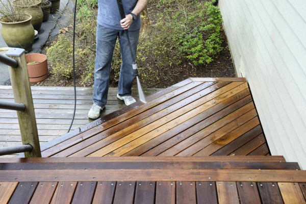 Nettoyage de terrasse